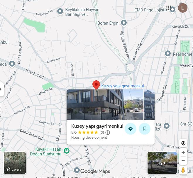 Open location in Google Maps